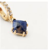 Solo pendiente PDPaola Mujer PIERCINGS in Plata Corniola PG01-683-U - PG01-683-U